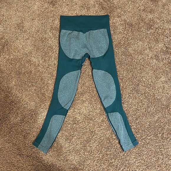 Amazon Blue Seamless Contour Leggings - Picture 2 of 2